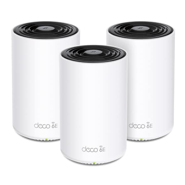 DECO XE75 PRO (3PACK) AXE5400 TRI-BAND MESH WI-FI 6E ROUTER TP-LINK