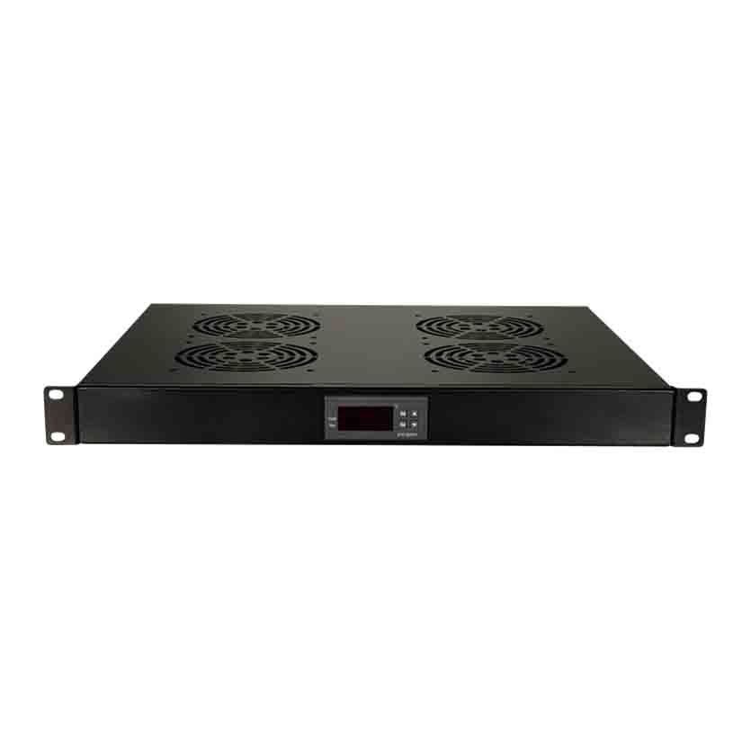 FAU04FB 19″UNIT WITH 4 FANS, BLACK LOGILINK