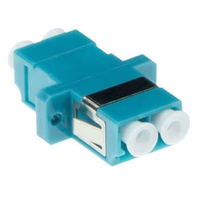 EA9005 LC/LC DUPLEX ADAPTER MULTIMODE OM3 FIBER OPTIC ACT