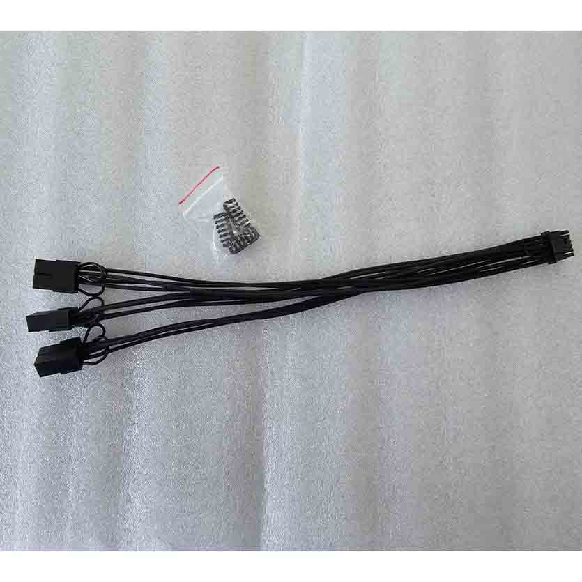 VGA TRIPLE POWER CABLE HIGH CURRENT FOR RTX4000 TO 3x8PIN PCIE 4.0