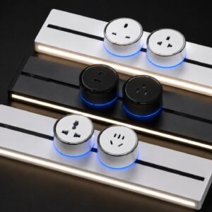 ET-TR50L-G TRACK SOCKET 50cm GRAY W/LED EYETOUCH