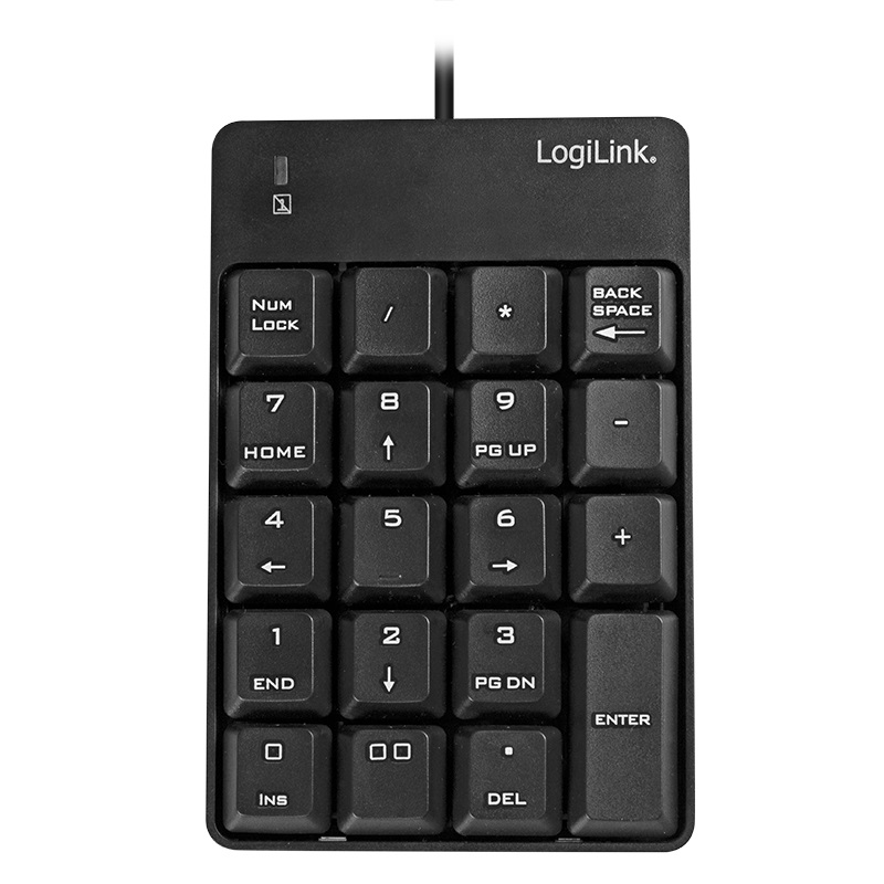 ID0184 NUMERIC KEYPAD WITH USB CONNECTION LOGILINK