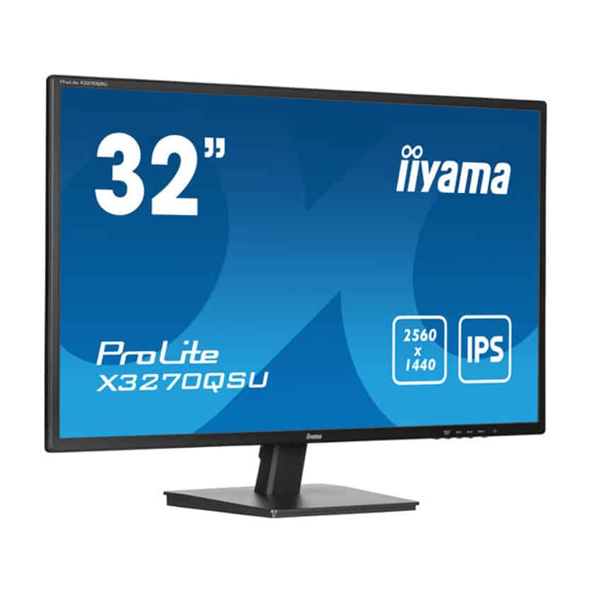 X3270QSU-B1 32″ IPS MONITOR 100Hz, WQHD RESOLUTION, IIYAMA PROLITE