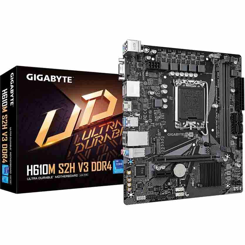 H610M S2H V3 DDR4 MICRO ATX MOTHERBOARD LGA1700 GIGABYTE