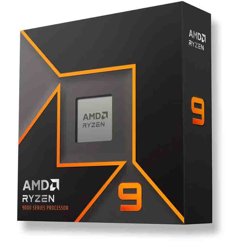 RYZEN 9 9900X BOX WOF 4.4GHz MAX 5.6GHz 12CORE, 24THREADS, 76MB, 120W, AMD