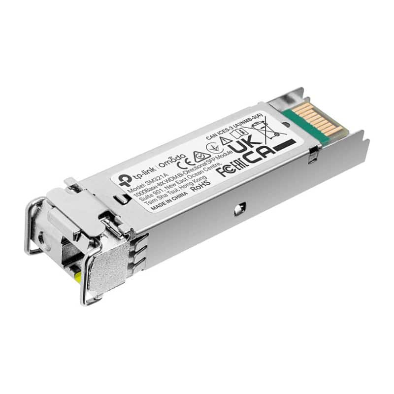SM321A ZGBIC GIGABIT SINGLE MODE WDM BI-DIRECTIONAL SFP MODULE OMADA TP-LINK