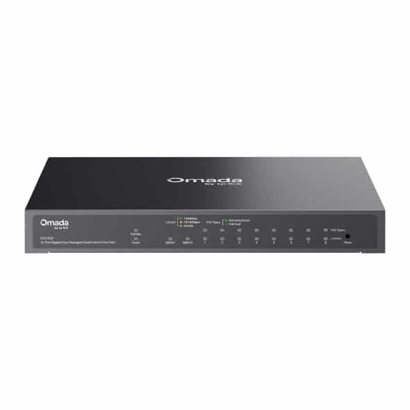 ES210GP 10-PORT GIGABIT DESKTOP SWITCH W/8-PORT PoE+ TP-LINK