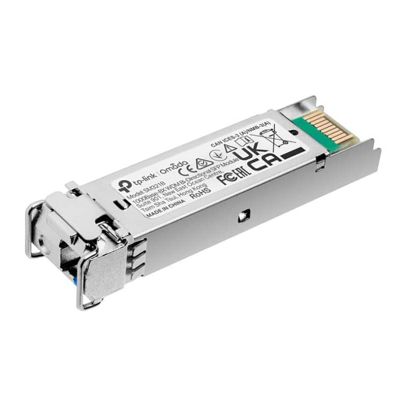 SM321B ZGBIC GIGABIT SINGLE MODE WDM BI-DIRECTIONAL SFP MODULE OMADA TP-LINK