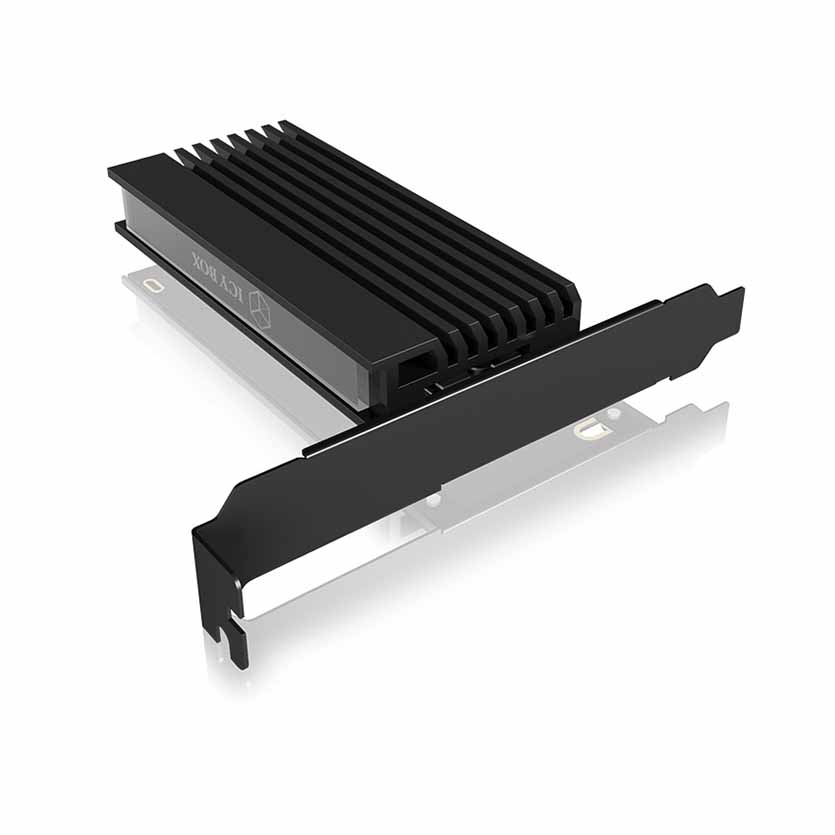 IB-PCI214M2-HSL PCIE CARD WITH M.2 KEY SOCKET FOR ONE M.2 NVME SSD ICYBOX