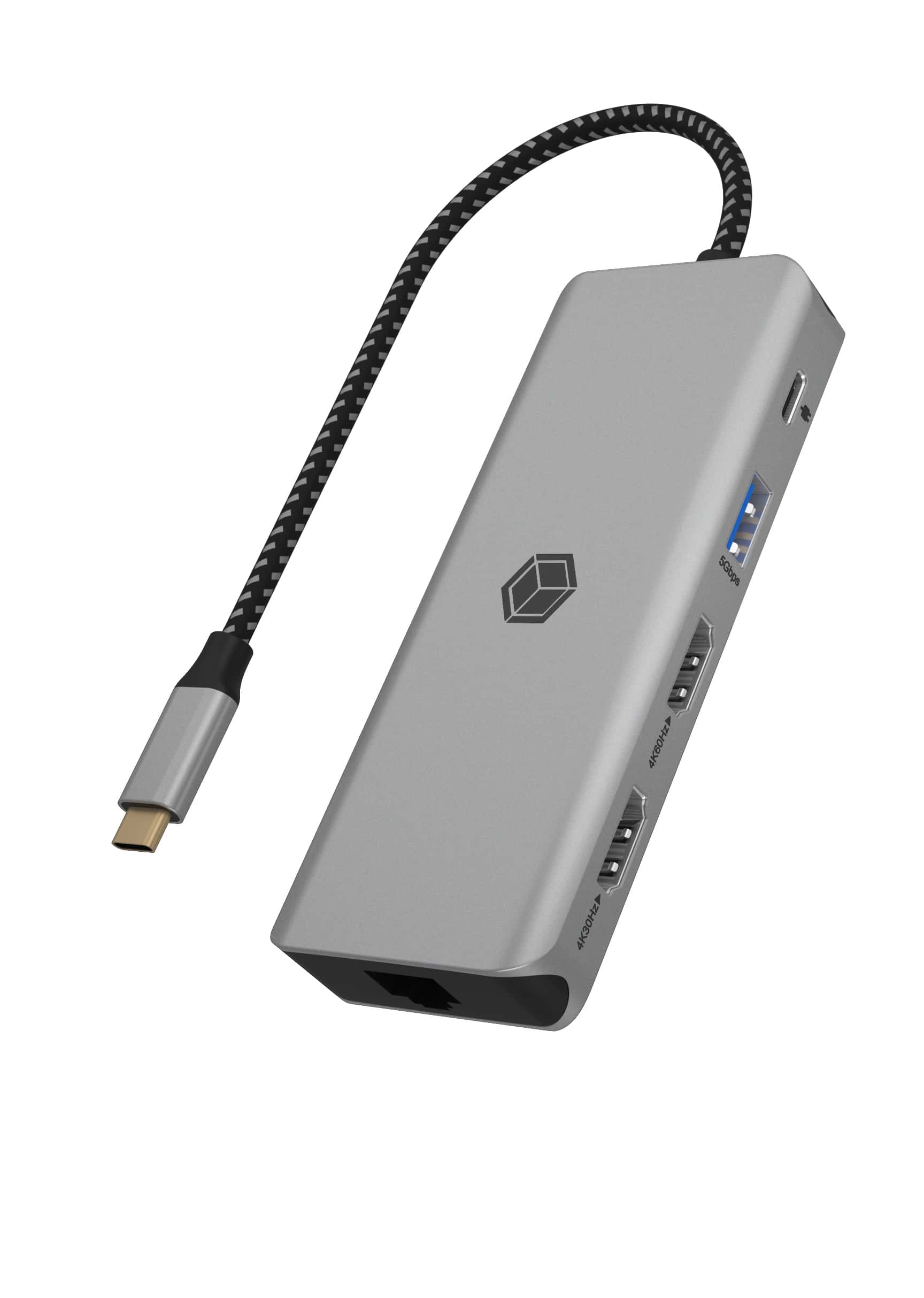 IB-DK4012-CPD 9in1 USB-C MOBILE DOCKING STATION WITH PD 100W ICYBOX