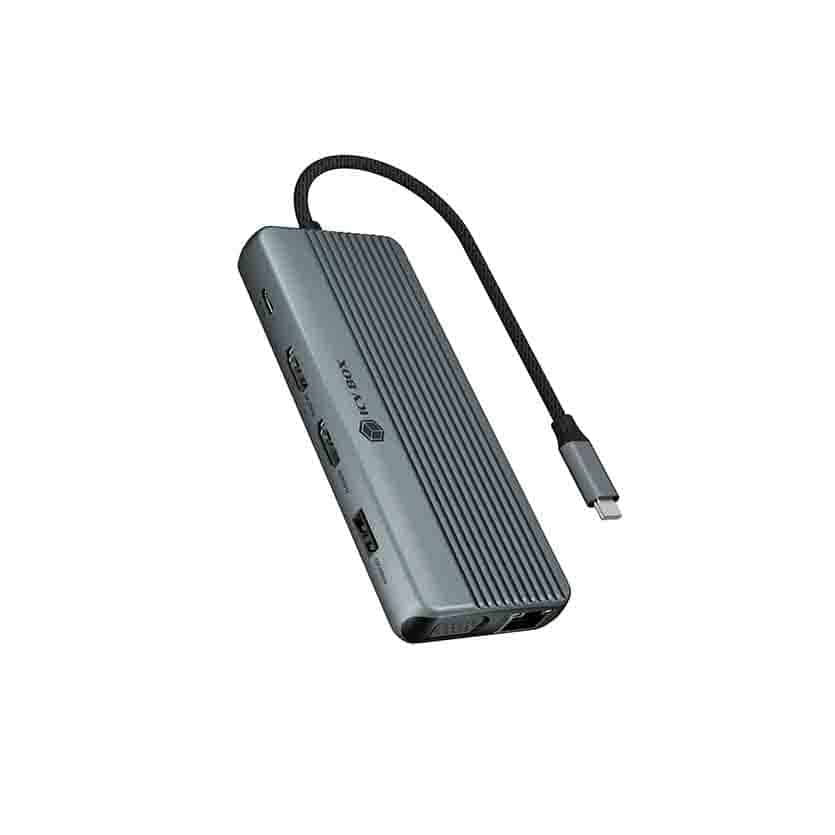 IB-DK4062-CPD 12in1 USB-C MOBILE DOCKINGSTATION WITH TRIPLE VIDEO OUTPUT, ICYBOX