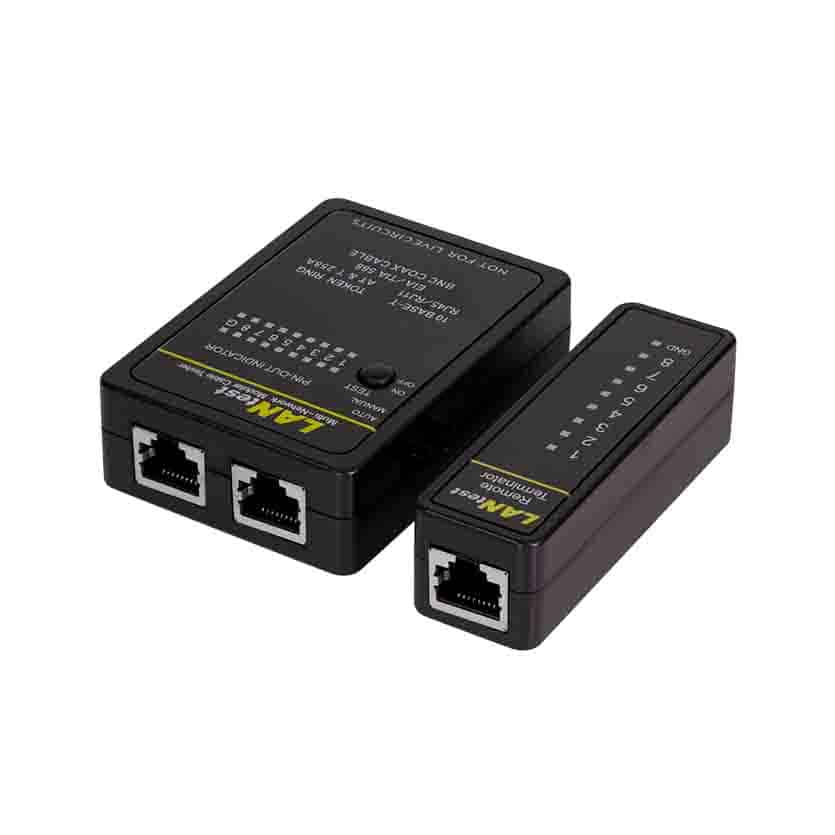 WZ0015 TESTER FOR RJ45, RJ11 and BNC CABLES, WITH REMOTE UNIT LOGILINK
