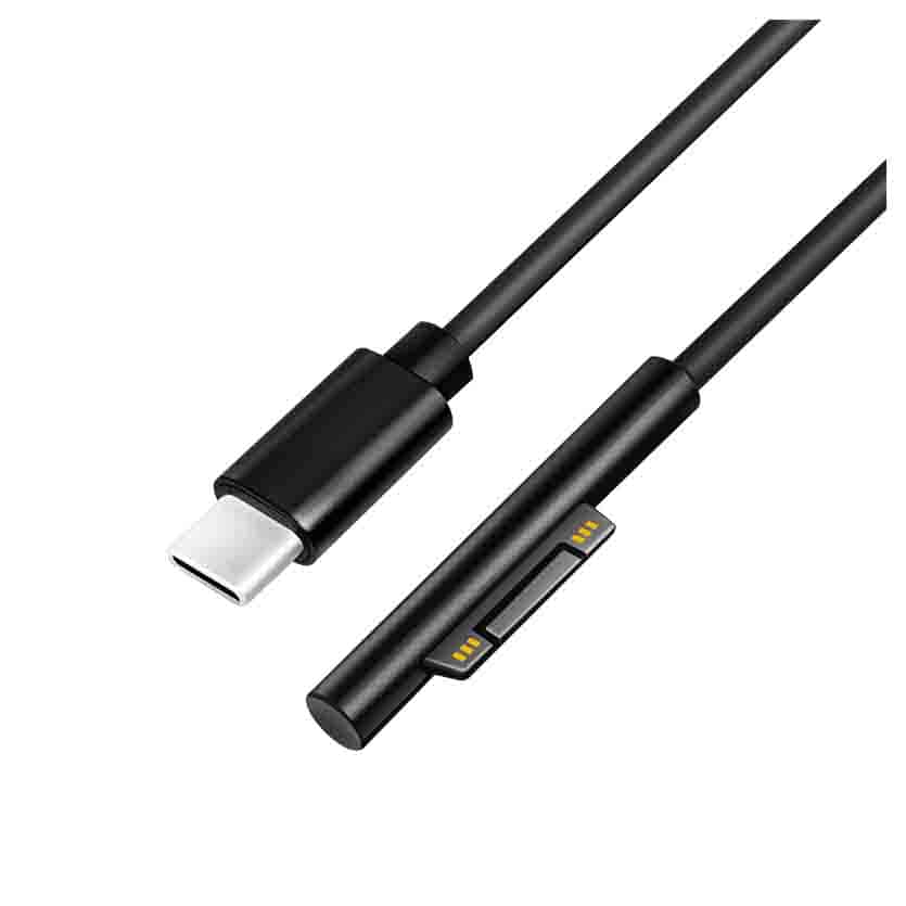 PA0342 1,8m USB-C TO MS SURFACE M/M ANGLED CHARGING CABLE FOR MICROSOFT SURFACE LOGILINK