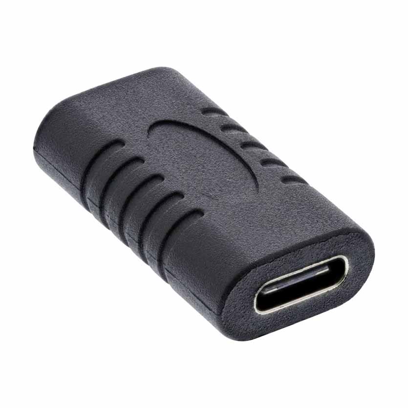 35808 USB-C F/F BLACK USB3.2 EXTENTION ADAPTER INLINE