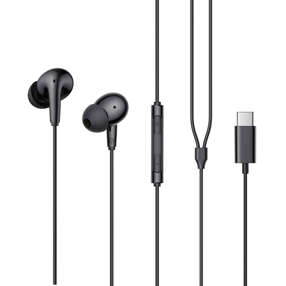P230 EARPHONE W/MIC USB-C BLACK EDIFIER
