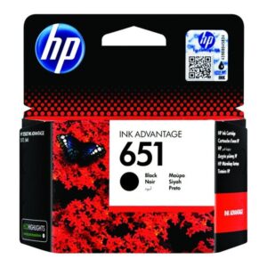 C2P10AE HP651 BLACK INK 600P D.I.A.5575
