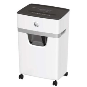 HP OneShred 10MC, Shred capacity (sheets A4, 80g) x10, Bin capacity L20, Color White, 2804