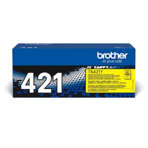 TN421Y BROTHER YELLOW TONER 1800P