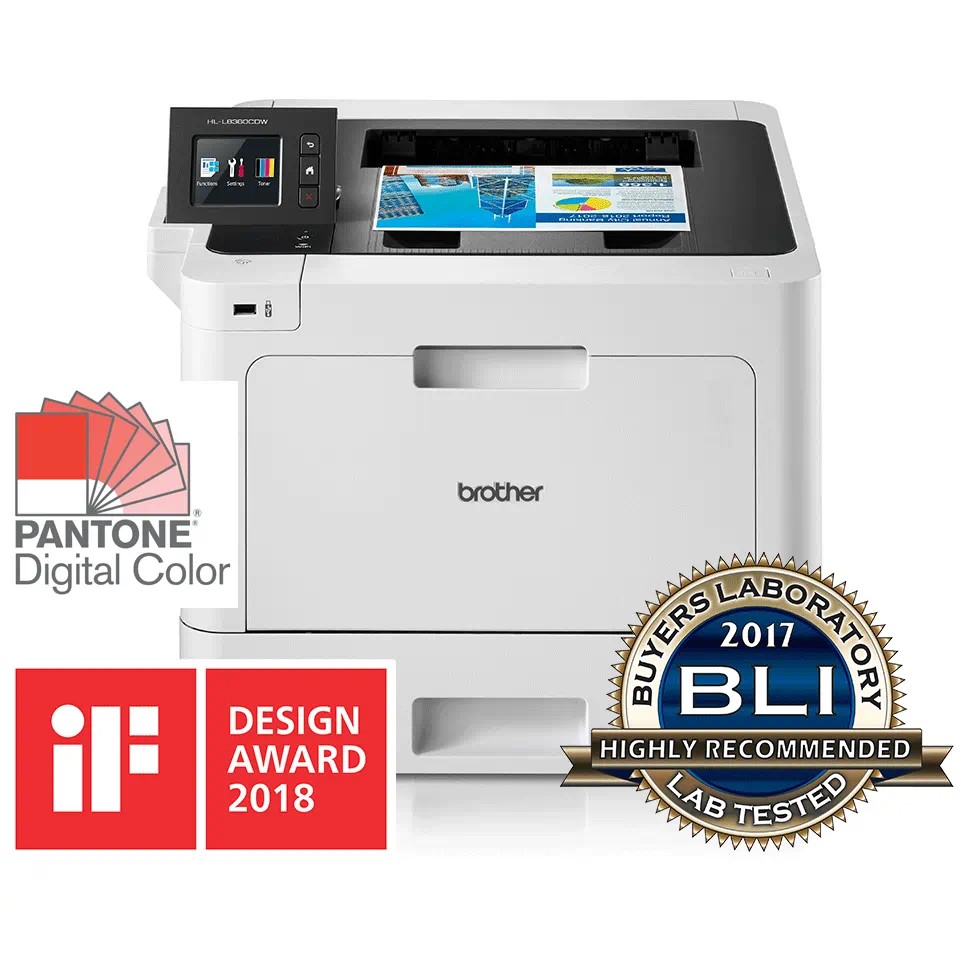 HLL8360CDW BROTHER Colour Laser Printer Wireless & Network & NFC (TN423 / DR421 / BU330 / WT320)