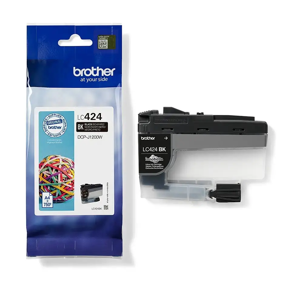 LC424BK Black ink cartridge 750 pages DCP-J1200DW