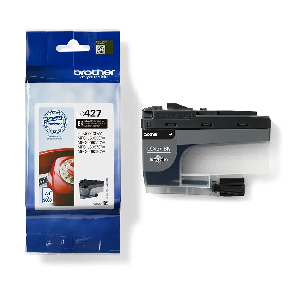 LC427BK Black ink cartridge 3000 pages ( MFCJ5955DW, MFCJ6955DW, MFCJ6957DW)