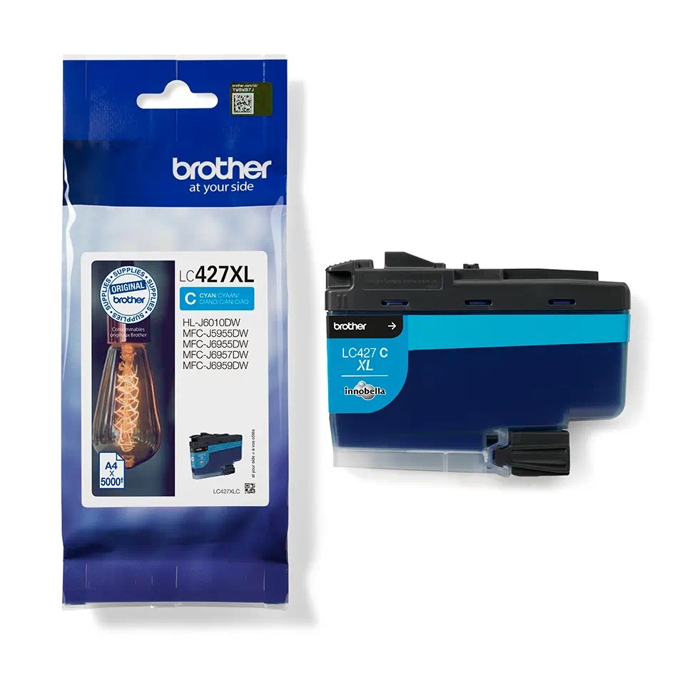LC427XLC Cyan ink cartridge 5000 pages ( MFCJ5955DW, MFCJ6955DW, MFCJ6957DW)
