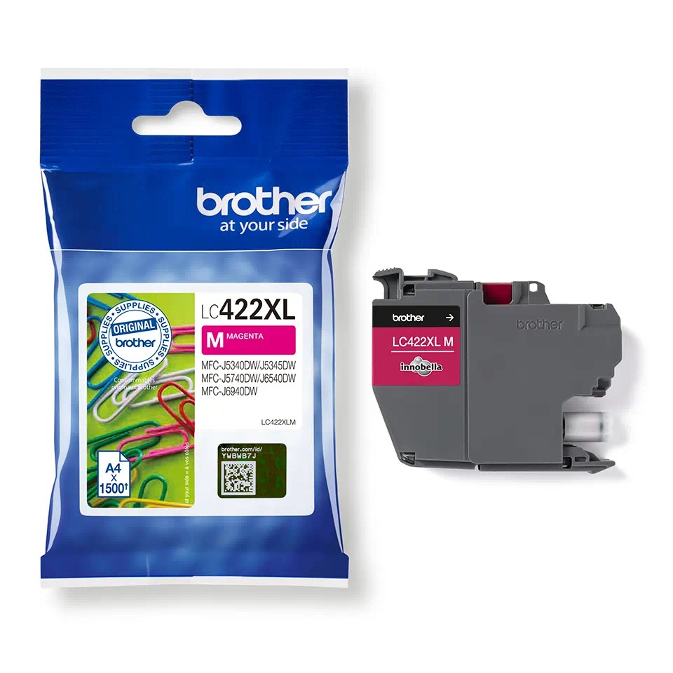 LC422XLM Magenta ink cartridge 1500 pages MFCJ5340DW, 5740DW,MFCJ6540DW,MFCJ6940DW