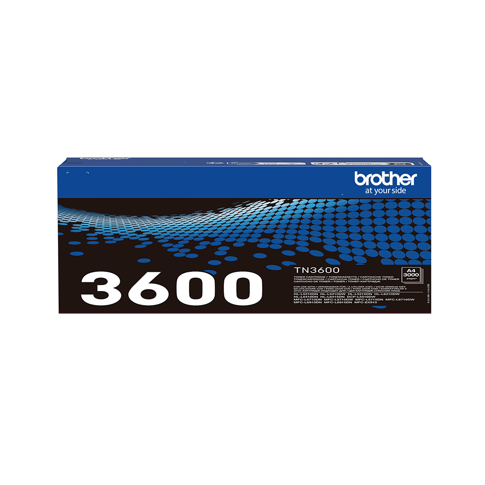 TN3600 BROTHER BLACK TONER 3000 Pages (HL-L5210DW/DN