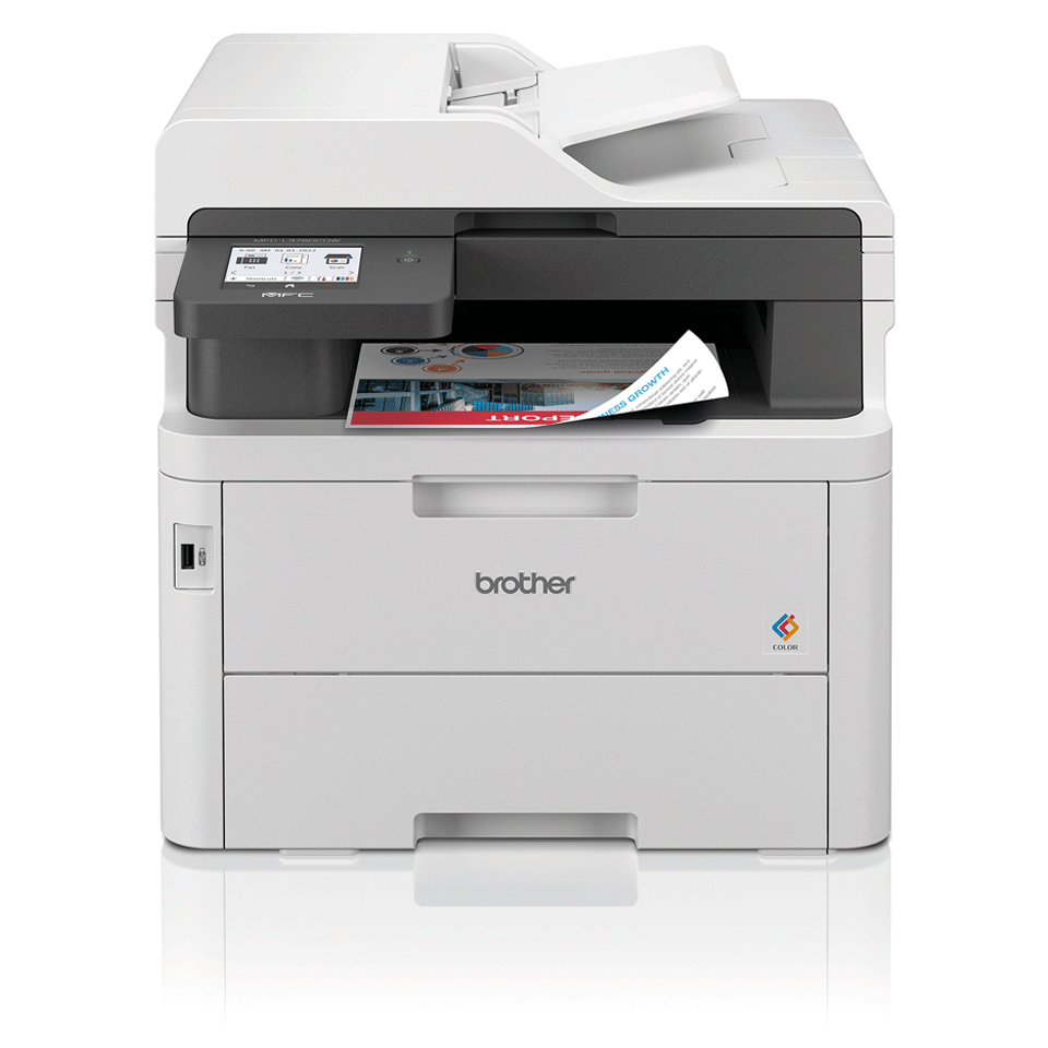 MFCL3760CDW BROTHER Colour Laser All-In-One MultiFunction Printer