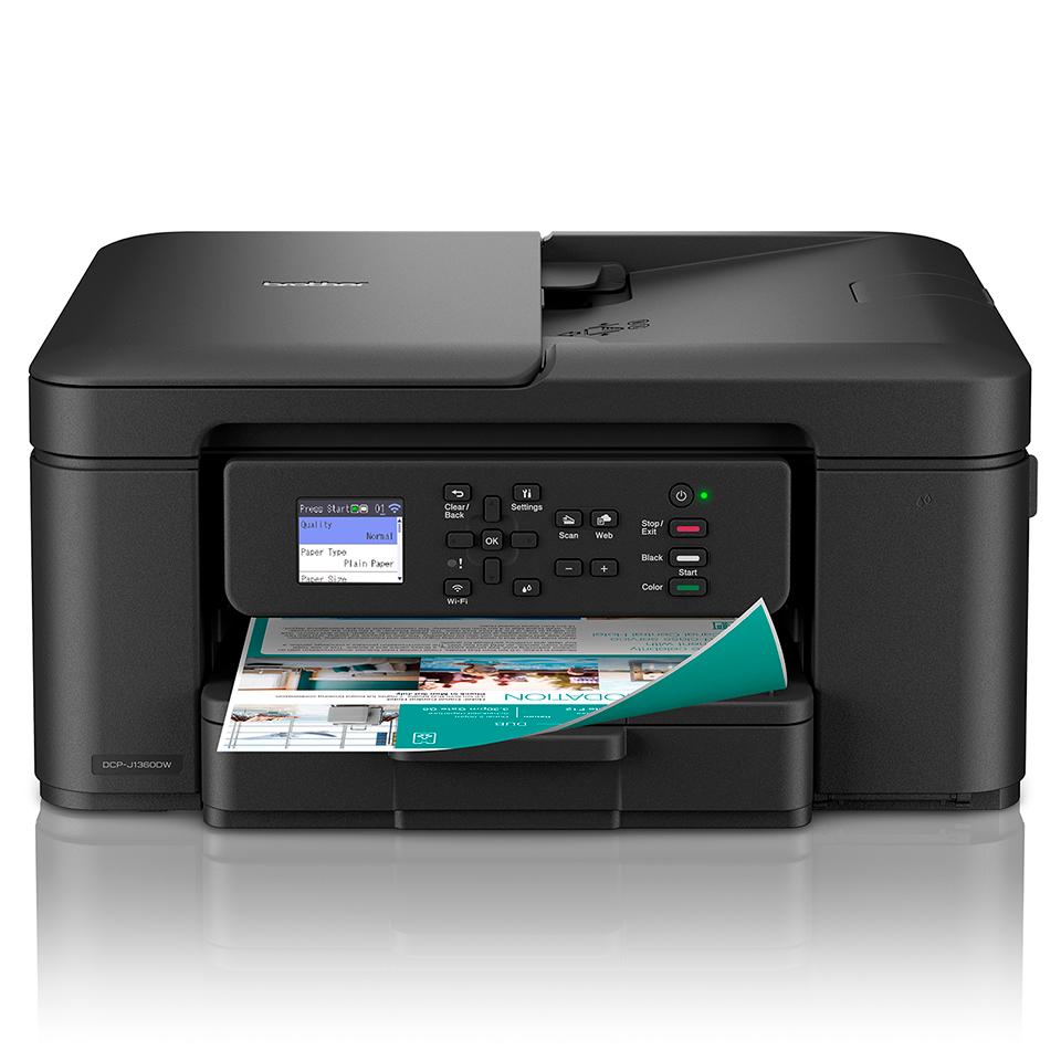 DCPJ1360DW BROTHER Colour Inkjet Multifuction Printer Wireless with no Fax (LC521)