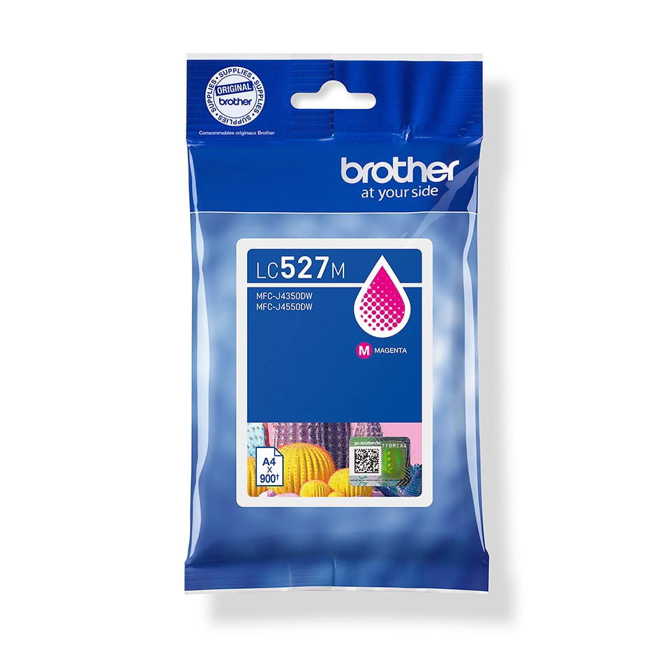 LC527M magenta ink cartridge 900 pages ( MFCJ4350DW, MFCJ4550DW)