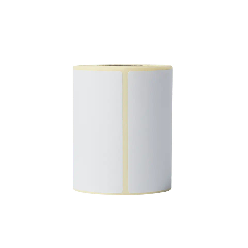 BDE1J044076066 DIRECT THERMAL WHITE LABELS ROLL 76 x 44mm (400 labels) for TDxxx/RJ SERIES (was RDP09E1)