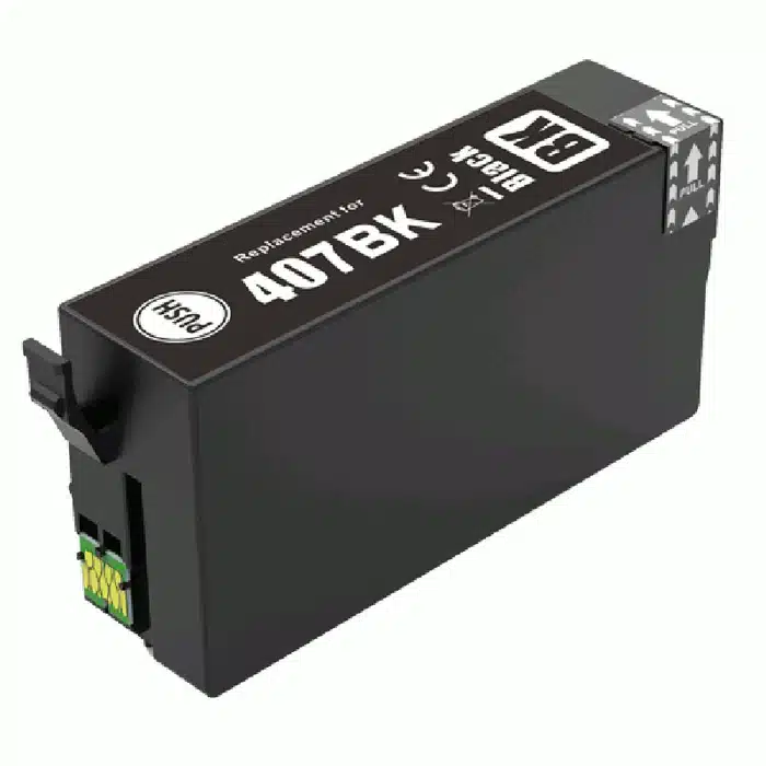 EPSON INK CARTRIDGE 407 BLACK C13T07U140