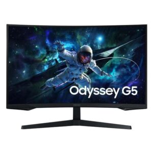 SAMSUNG Odyssey G5 Curved WQHD Gaming Monitor 32” 165 Hz LS32CG552EUXEN