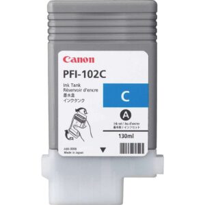 CANON INK CARTRIDGE PFI-102 CYAN
