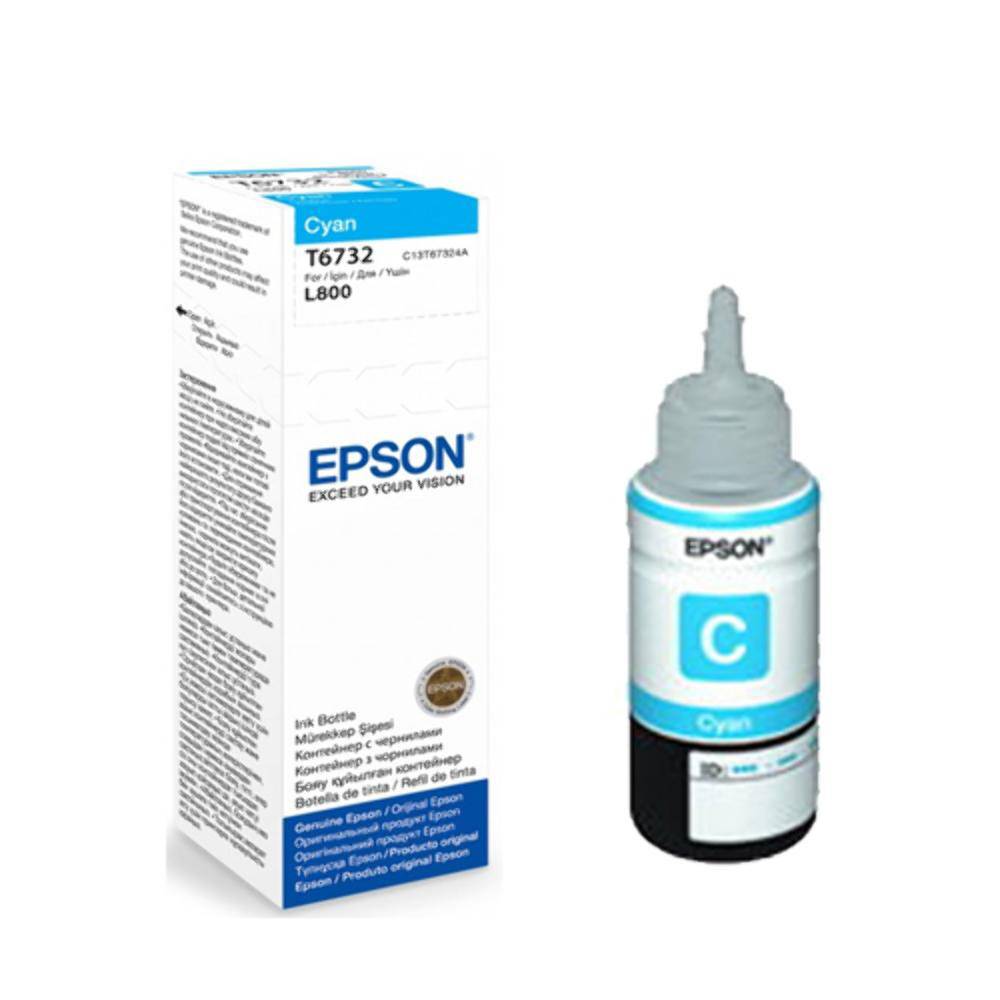 EPSON INK BOTTLE CYAN T6732