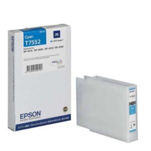 EPSON INK CARTRIDGE T7552 XL CYAN